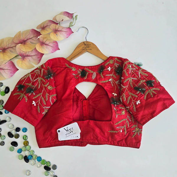 Heavy Handcrafted Handwork Masterpiece Blouse