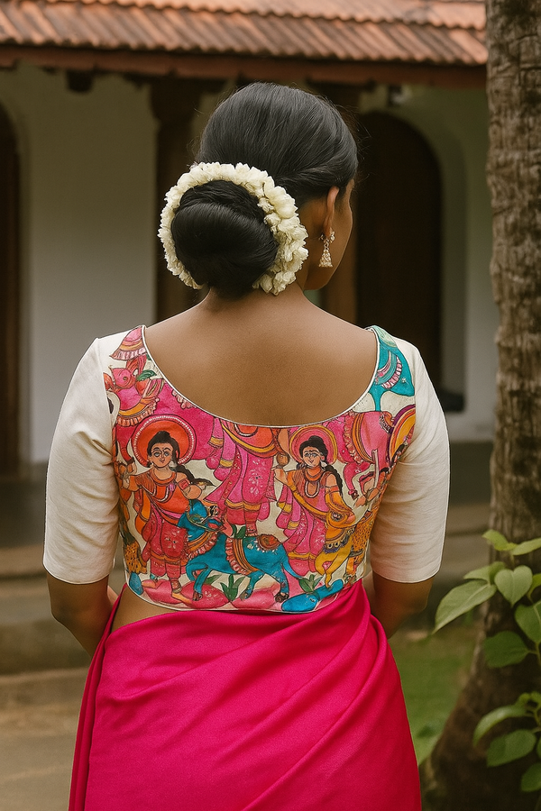 Delicate Handwork on Stunning Prints