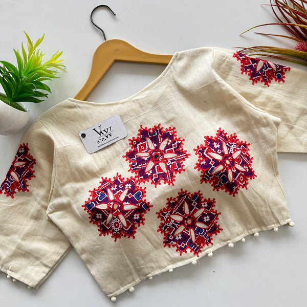Khaadi Elegance: Designer Stitched Blouse 5