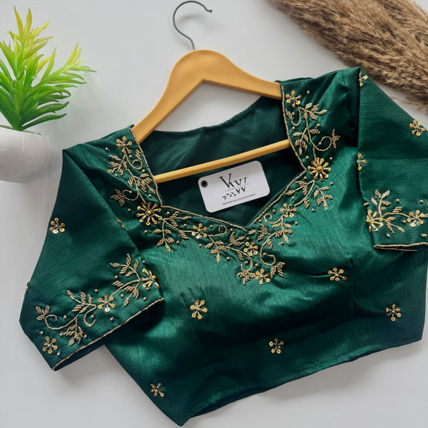 Luxury in Detail: Heavy Handwork Blouse