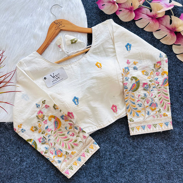Khaadi Klassic: Cotton Blouse 1