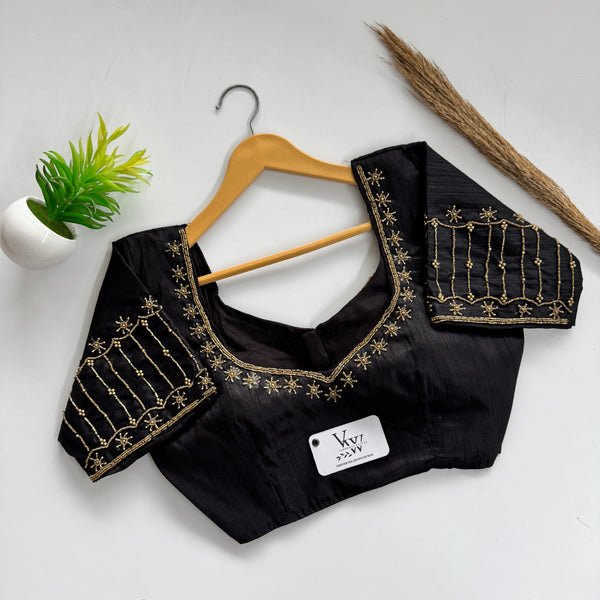 Designer Handmade Blouse with Exquisite Handwork