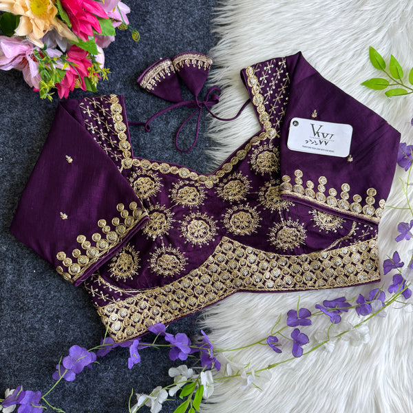 Aayushi Opulent Elegance - Heavy Embroidery Blouse