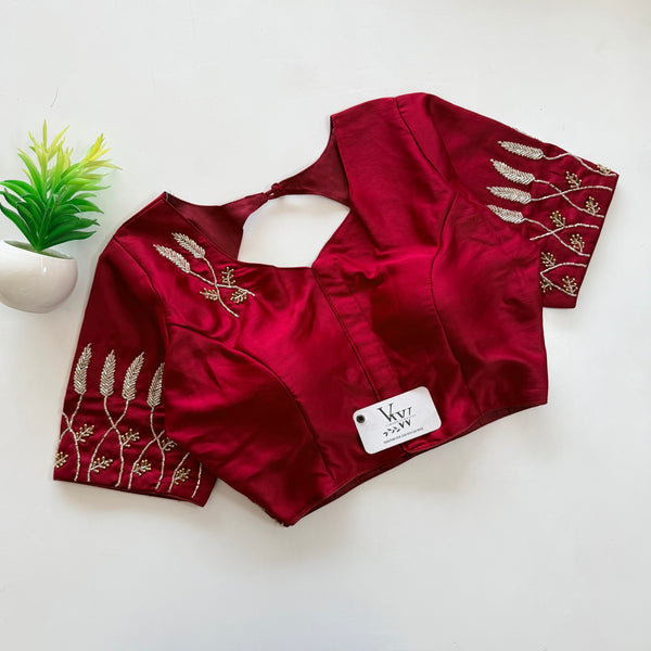 Hand Work Tops HAND WORK BLOUSE – vardhman weaves