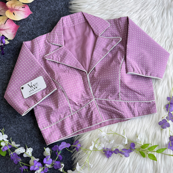 Beautiful Blooms - Printed Collar Blouse